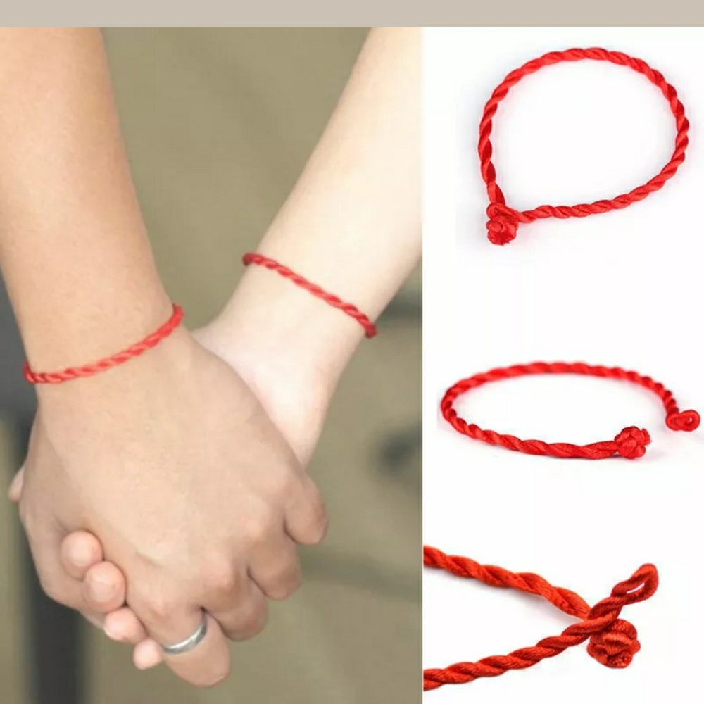 7pcs Simple Women Men Lucky friendship String.